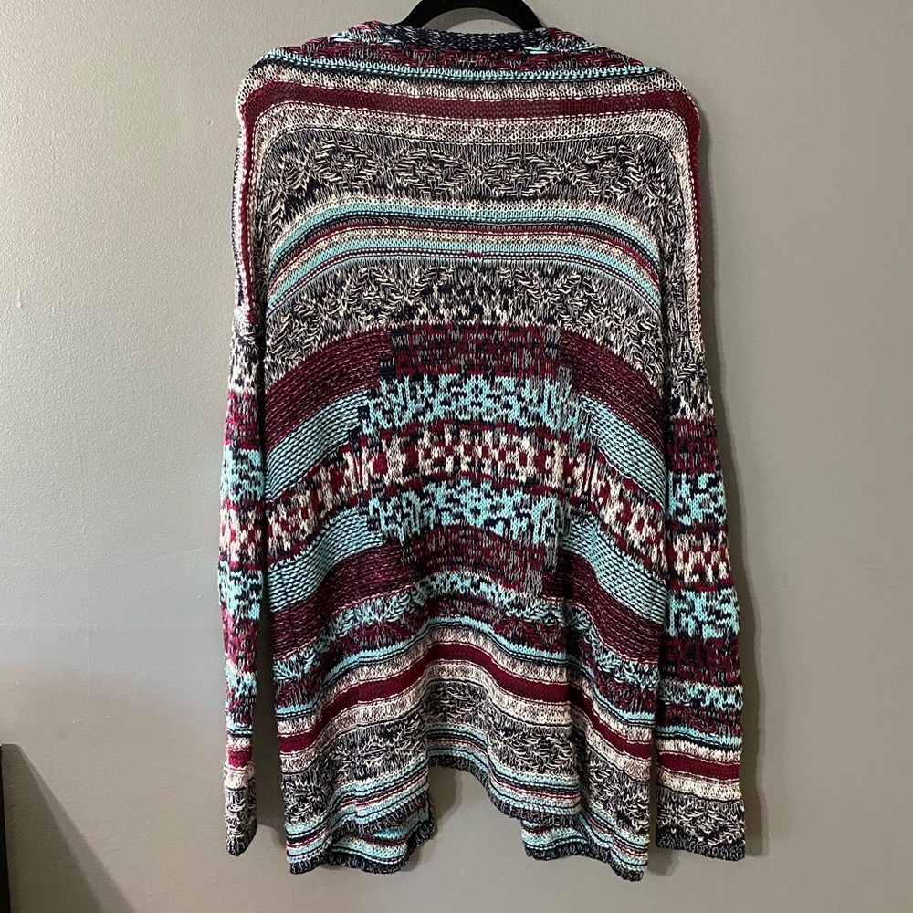 [XS] Garage Oversized Open Sweater Cardigan - Picture 3 of 8